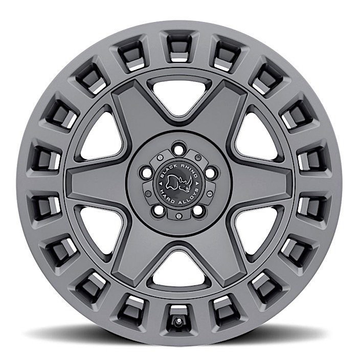 YORK 18X8 5-120 35P C76 MATTE GUNMETAL