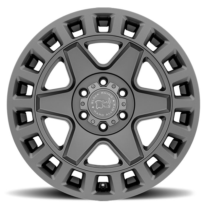 YORK 17X8 6-130 52P C84.1 MATTE GUNMETAL